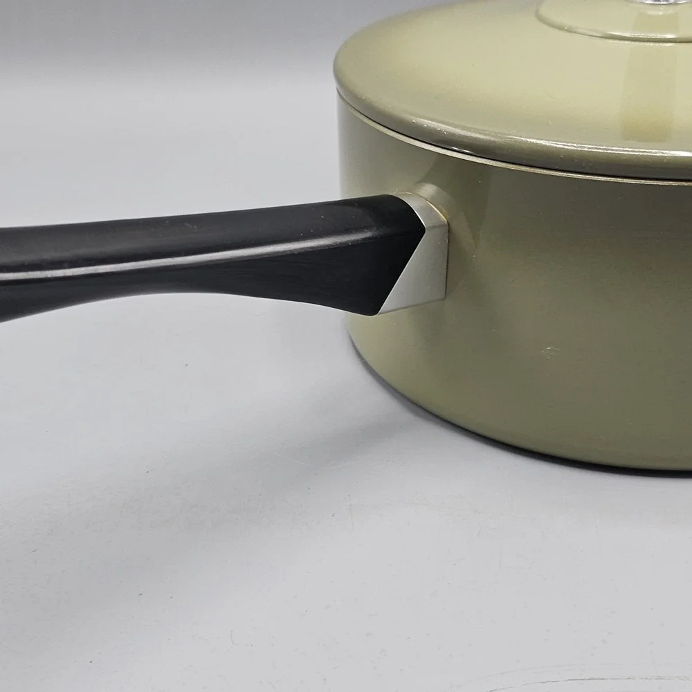 Vintage 50s Regal Ware Princess Mid Century Green Ombre 2 QT Sauce Pot
